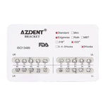 Orthodontic Standard Metal Brackets Edgewise 0.022 Hooks 3 - pairaydental.com