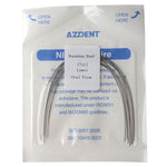 Orthodontic Archwire Stainless Steel Rectangular Oval 0.016-0.019 x 0.016-0.025 Upper/Lower 10pcs/Pack - pairaydental.com
