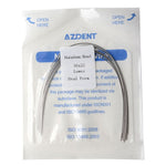 Orthodontic Archwire Stainless Steel Rectangular Oval 0.016-0.019 x 0.016-0.025 Upper/Lower 10pcs/Pack - pairaydental.com