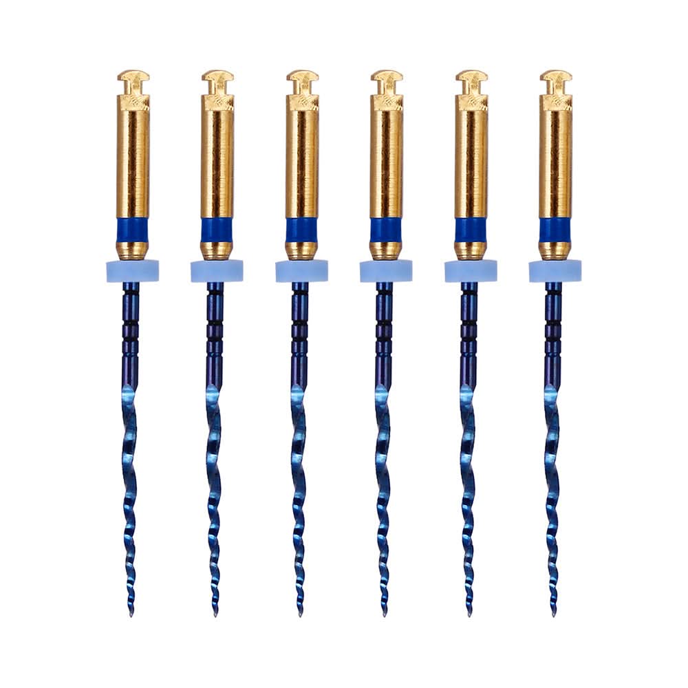 Endo NiTi Rotary Files Heat Activated 25mm F3 6pcs/Pk - pairaydental.com