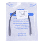 Orthodontic Archwire Stainless Steel Rectangular Natural 0.016-0.021 x 0.016-0.025 Upper/Lower 10pcs/Pack - pairaydental.com