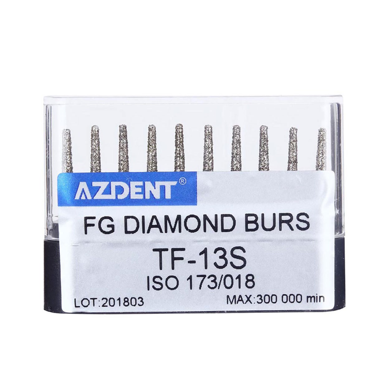 Dental Diamond Burs FG TF-13S Flat Cone 10pcs/Box - pairaydental.com