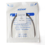 Orthodontic Archwire Stainless Steel Round Oval 0.012-0.020 Upper/Lower 10pcs/Pack - pairaydental.com