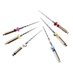 Endo NiTi Rotary Files 21mm Assorted SX-F3 6pcs/Pack - pairaydental.com