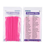 Orthodontic Elastic Ligature Ties 7 Colors 1000 ties/pack - pairaydental.com