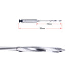 Dental Engine Files Staniless Steel Peeso Reamers 32mm #2 6pcs/Box - pairaydental.com