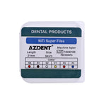 Endo NiTi Rotary Files 21mm Assorted SX-F3 6pcs/Pack - pairaydental.com