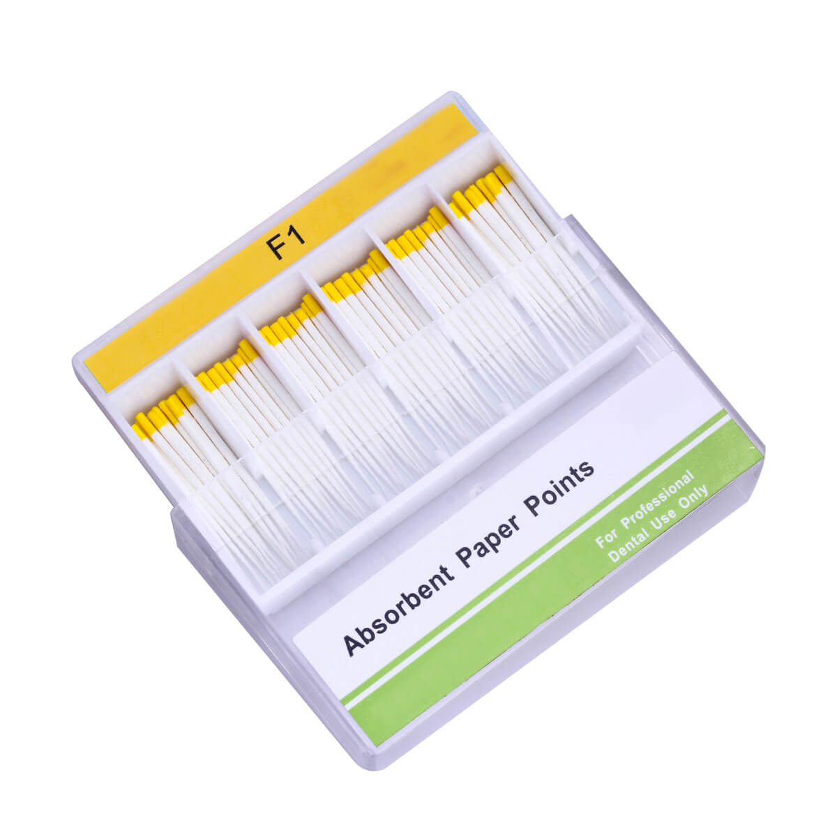 Absorbent Paper Points F1 100pcs/Pack - pairaydental.com