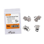 5 Packs Buccal Tube 1st Molar Bondable Convertible/Non-Conv. Roth/MBT/Edgewise 0.018/0.022 U1L1 - pairaydental.com
