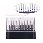 Dental Diamond Burs FG TR-13S Flat Cone 10pcs/Box