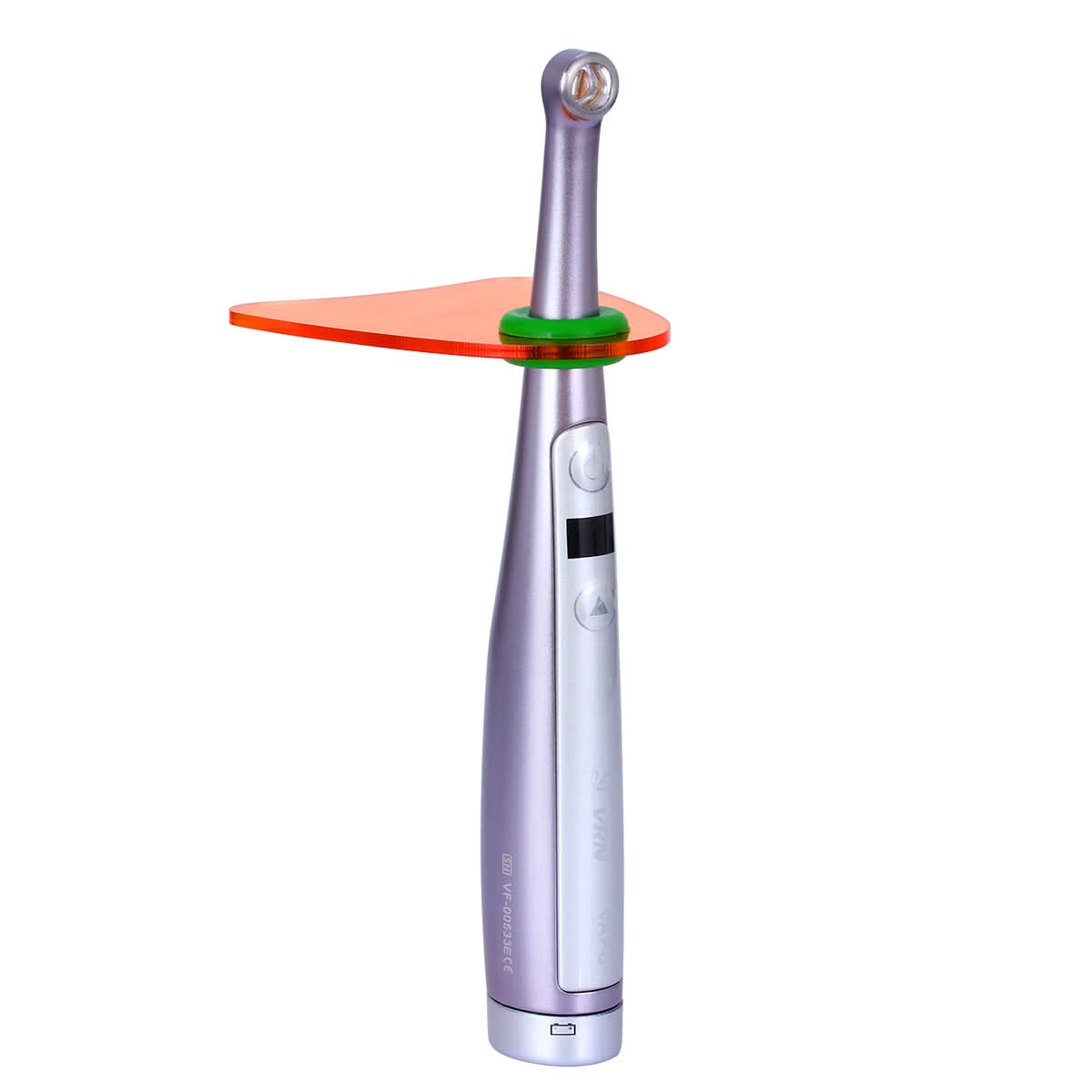VAFU LED Curing Light Cordless 1 Sec Cure Wide Specturm Metal Body OLED Screen With Caries Detector Light Meter 3200mW/cm²