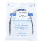 Orthodontic Archwire Stainless Steel Round Natural 0.012-0.020 Upper/Lower 10pcs/Pack - pairaydental.com