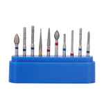 Dental Diamond Bur FG-112 Crown Preparation Anterior Teeth Kit 10pcs/Kit - pairaydental.com