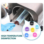 Silicone Dental Instruments Color Code Rings Autoclavable Mixed Colors 100pcs/Box - pairaydental.com