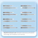 Dental Electric Wireless Universal Implant Driver Kit with Torque Wrench 16pcs Drivers 10-50Ncm 360° Rotating