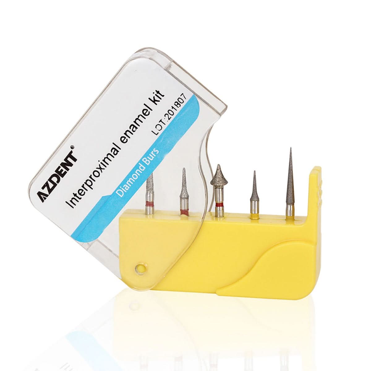 5-Piece Dental High-Speed Diamond Burs Set – Orthodontic Interproximal Enamel Reduction