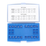 Orthodontic Ceramic Bracket Roth/MBT 018/022 345 Hooks 20pcs/Box - pairaydental.com