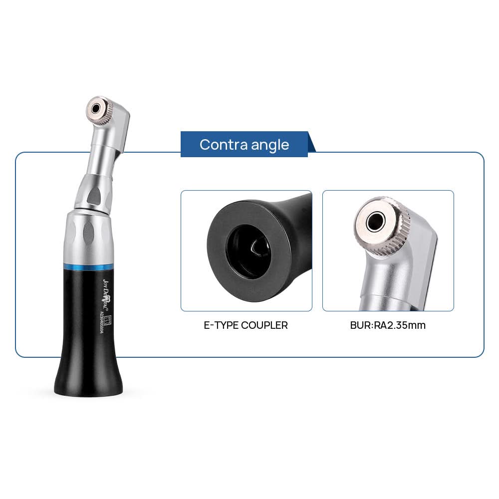 Dental Low and High Speed Handpieces Kit 4 Holes Black - pairaydental.com 