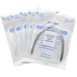 Dental Orthodontic Archwires Niti Super Elastic Ovoid Rectangular Full Size 10pcs/Pack - pairaydental.com
