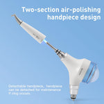4 Holes Dental Air Polisher Prophy Teeth Whitening A1 Detachable 360° Rotating Handpiece - pairaydental.com