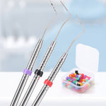 Silicone Dental Instruments Color Code Rings Autoclavable Mixed Colors 100pcs/Box - pairaydental.com