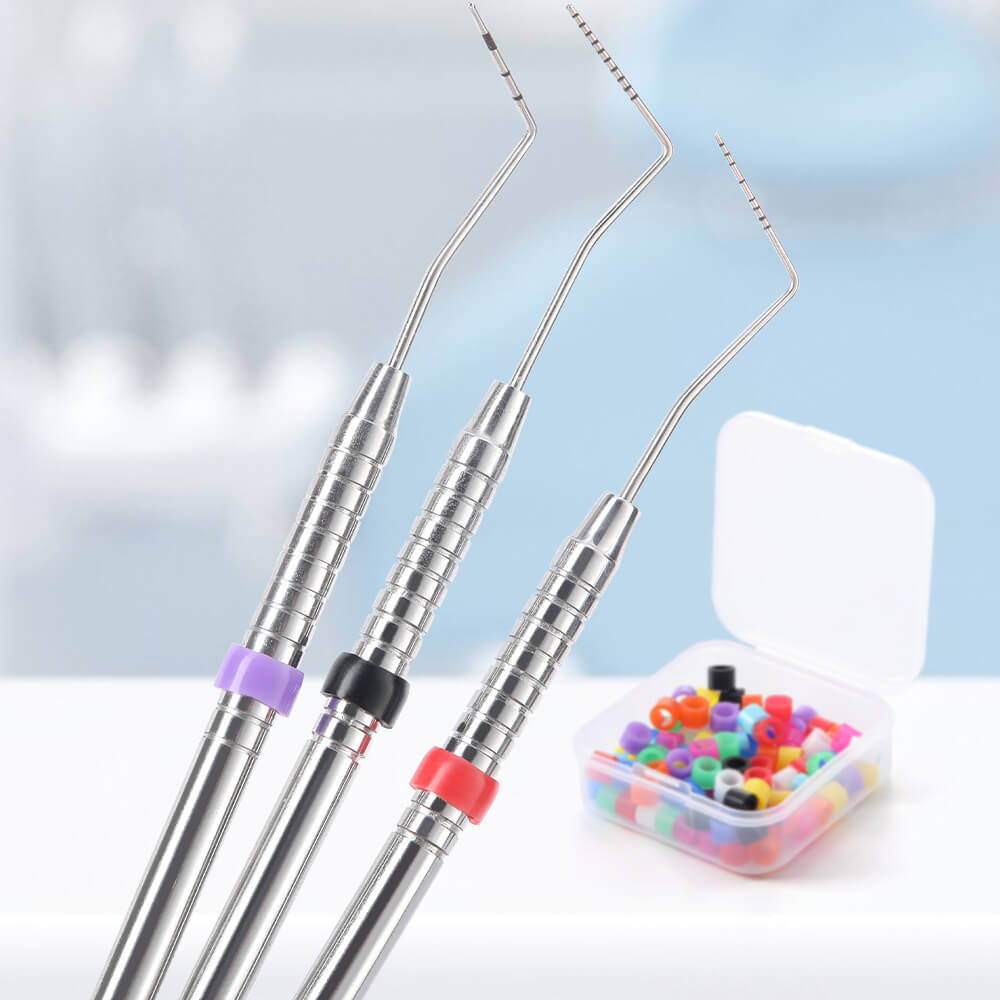 Silicone Dental Instruments Color Code Rings Autoclavable Mixed Colors 100pcs/Box - pairaydental.com