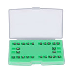 Orthodontic Metal Self Ligating Mini Bracket Roth/MBT 0.022 345 Hooks with 4 Buccal Tube 24pcs/Kit - pairaydental.com 