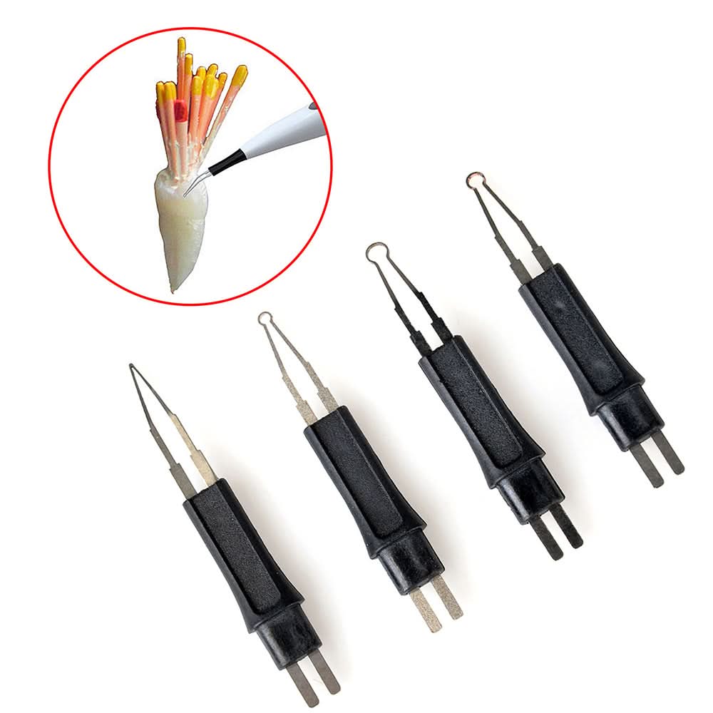 Dental Heated Gutta Cutter Tips 4Pcs/pack - pairaydental.com