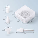 Dental Composite Finishing and Polishing Kit with Mandrel 20Pcs/Box - pairaydental.com