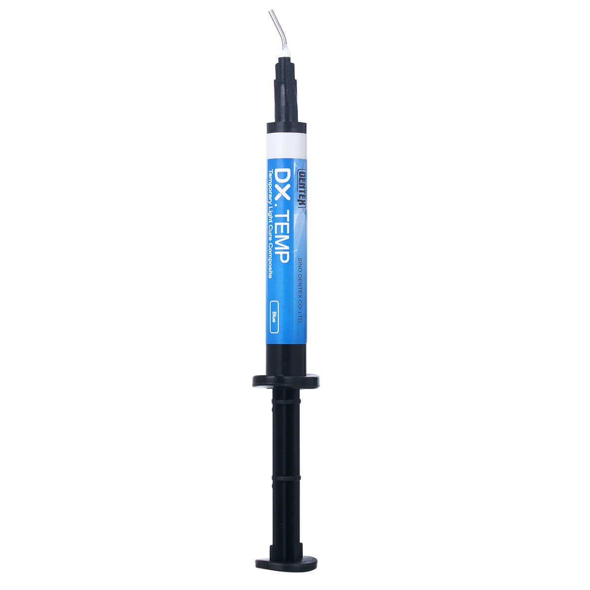 Dentex Dental Temporary Flow light Cure filling Composite Material Resin Blue 2.5g/Pack - pairaydental.com