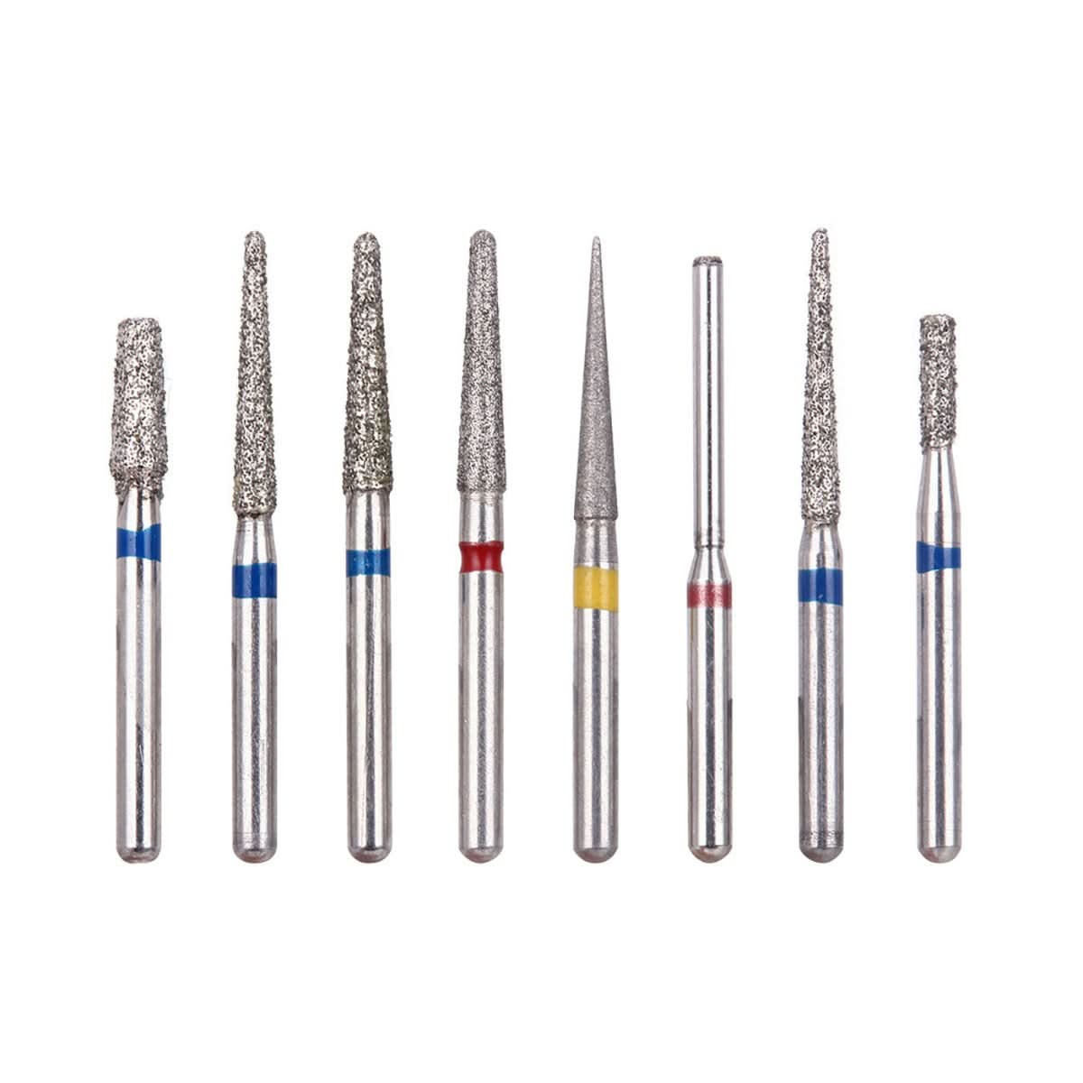 Dental Diamond Bur FG-113 Crown Preparation Molar Teeth Kit 8pcs/Kit - pairaydental.com