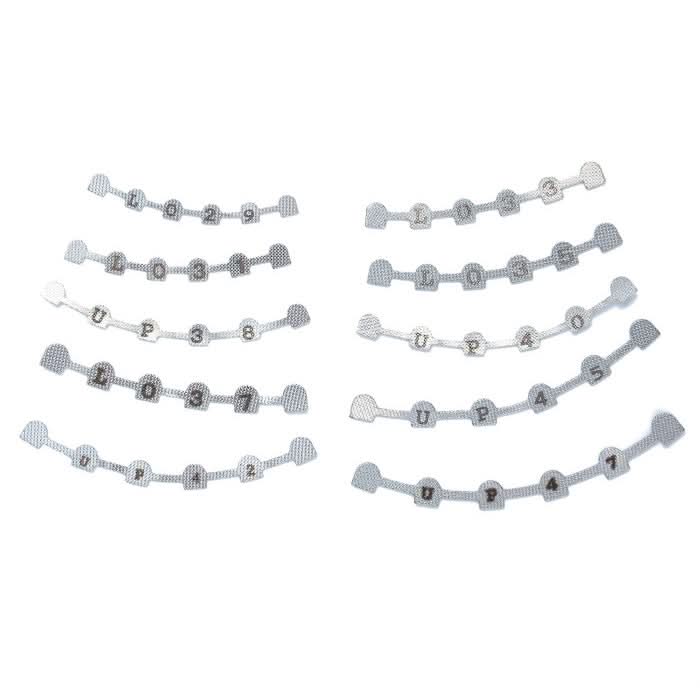 Lingual Retainer Bonding Splits U#38-47 & L#29-37 with Mark 10pcs/Bag - pairaydental.com