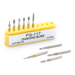 Dental Diamond Bur FG-117 Composite Repair Kit 10pcs/Kit - pairaydental.com