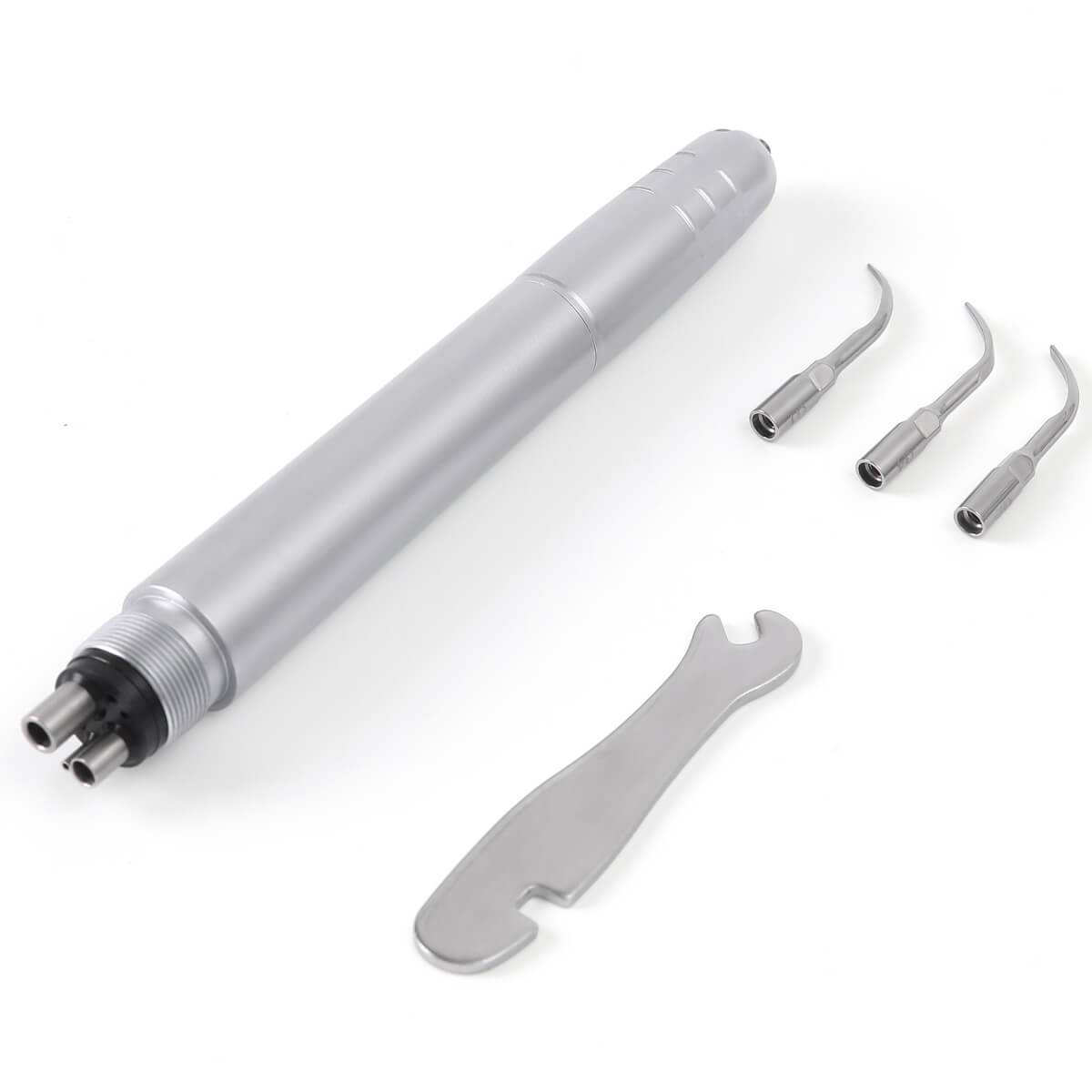 4 Holes Dental Air Scaler Handpiece With 3 Scaler Tips (G1,G2,P1) - pairaydental.com