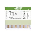 Endo NiTi Rotary Engine Files Heat Activated 25mm S2 6pcs/Pk - pairaydental.com