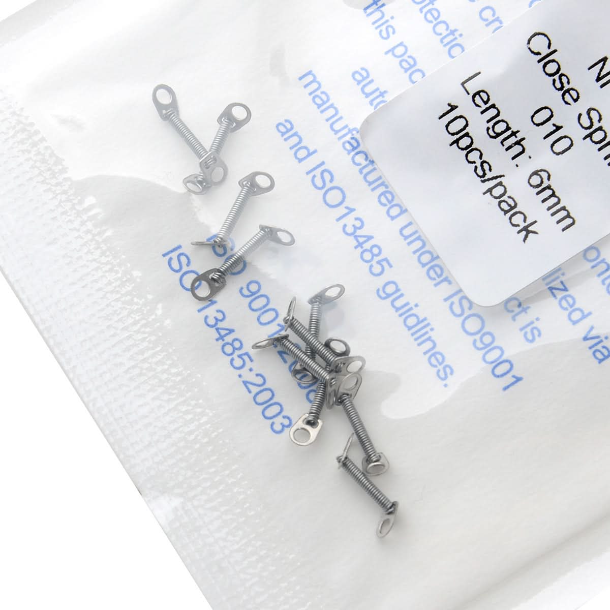 Orthodontic 0.010 6mm Closed Coil Spring 10pcs/Pack - pairaydental.com