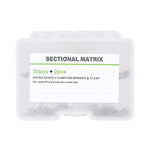 Dental Sectional Contoured Metal Matrices Matrix Refill Kit 30pcs/Box - pairaydental.com