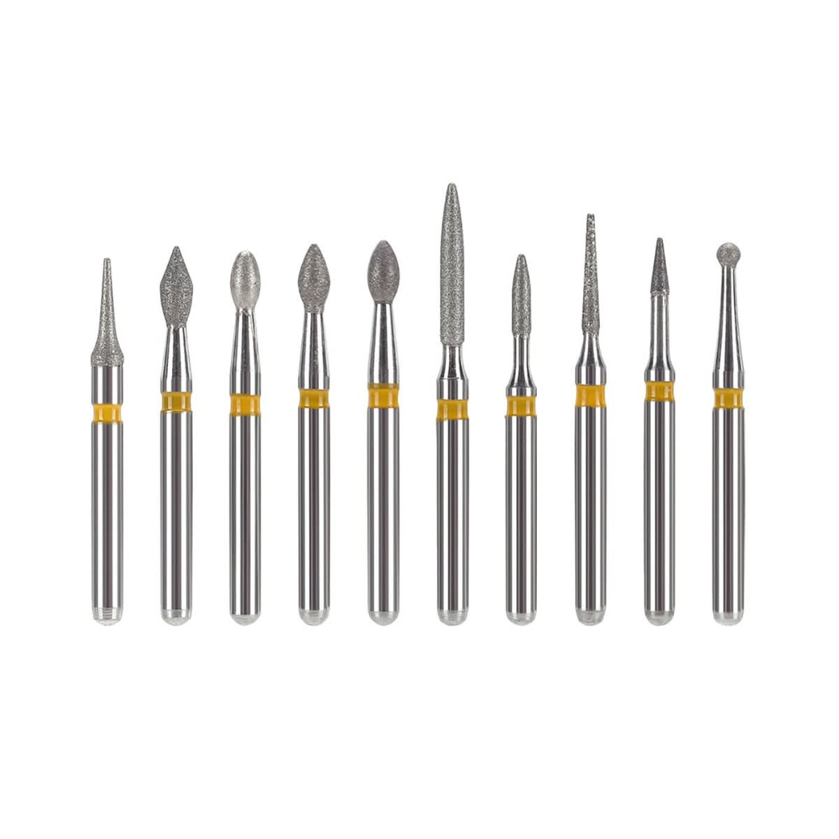 Dental Diamond Bur FG-117 Composite Repair Kit 10pcs/Kit - pairaydental.com