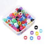 Silicone Dental Instruments Color Code Rings Autoclavable Mixed Colors 100pcs/Box - pairaydental.com