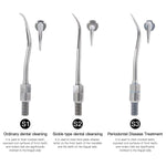 Dental Air Scaler Handpiece 6-hole Coupler with Fiber Optic 3 Power Levels 3 Tips - pairaydental.com