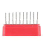 Dental Diamond Burs ZSR-11F (881-012F) for Ceramics/Composite Shaping 10pcs/Box - pairaydental.com