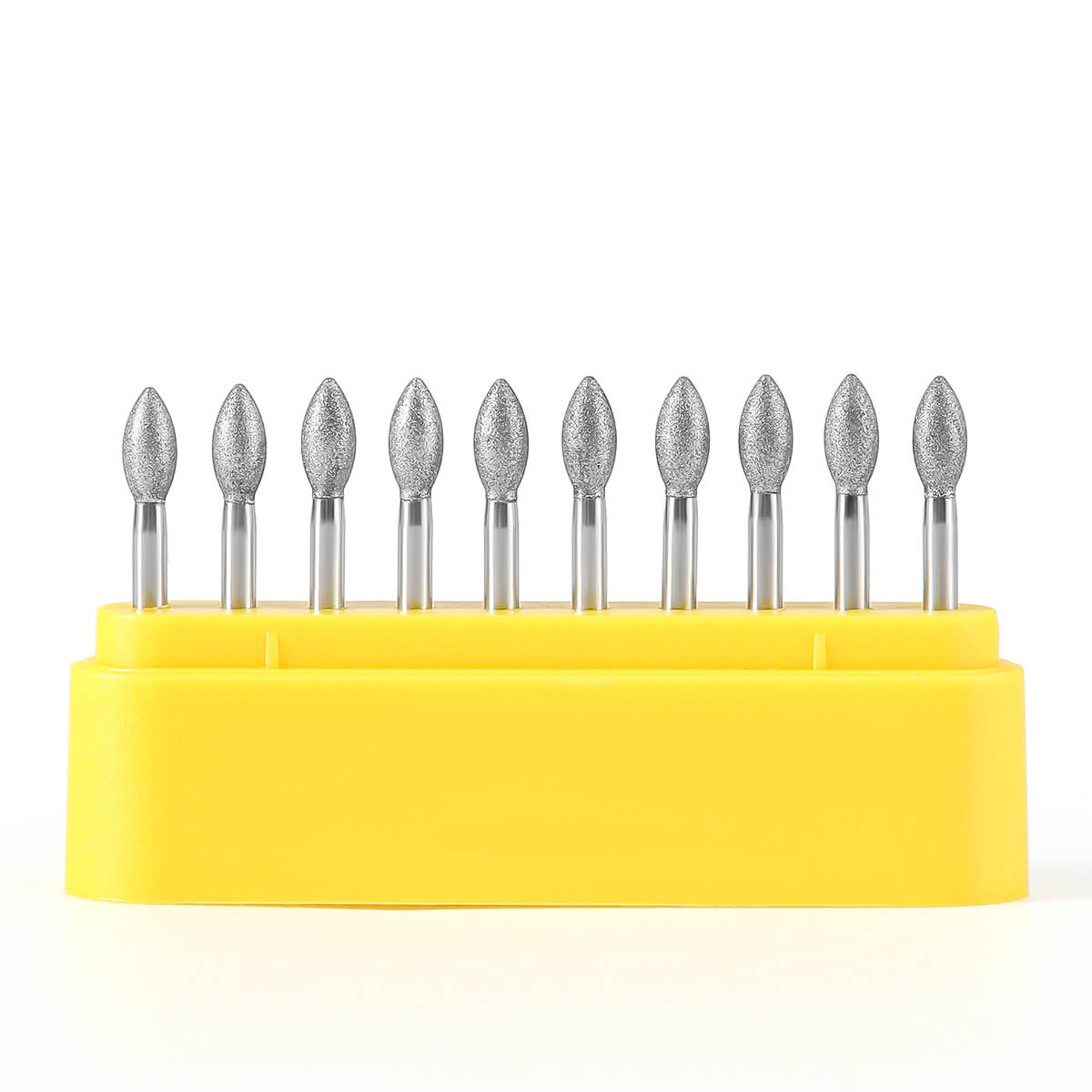Dental Diamond Bur ZFO-24EF Cutting Zirconia Diamond Round 10pcs/Box