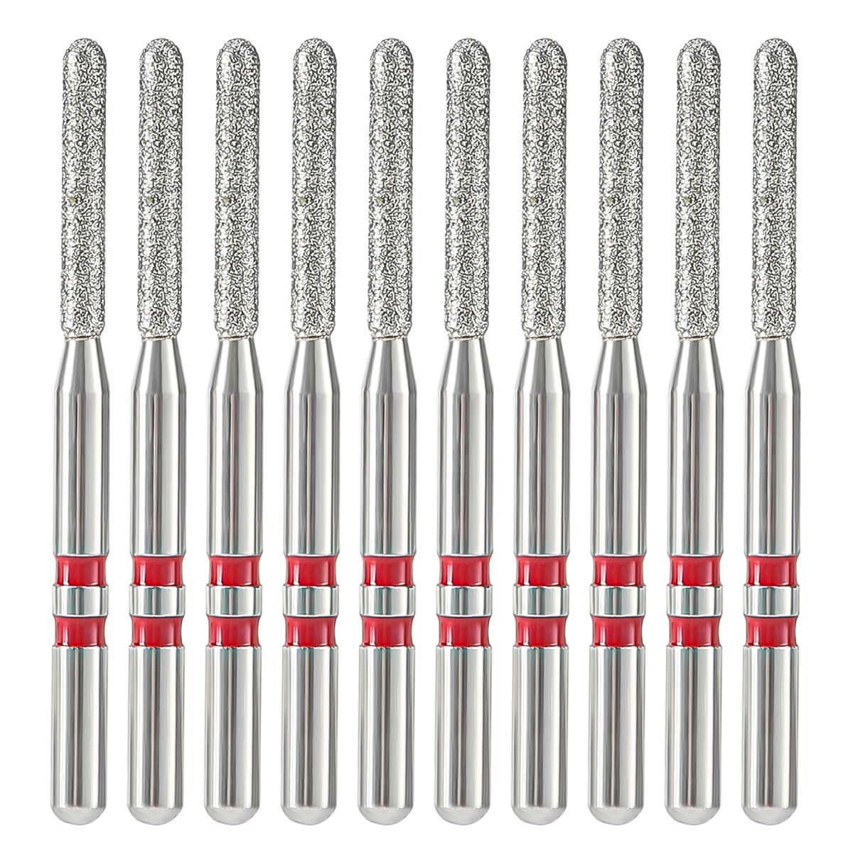 Dental Diamond Burs ZSR-11F (881-012F) for Ceramics/Composite Shaping 10pcs/Box - pairaydental.com