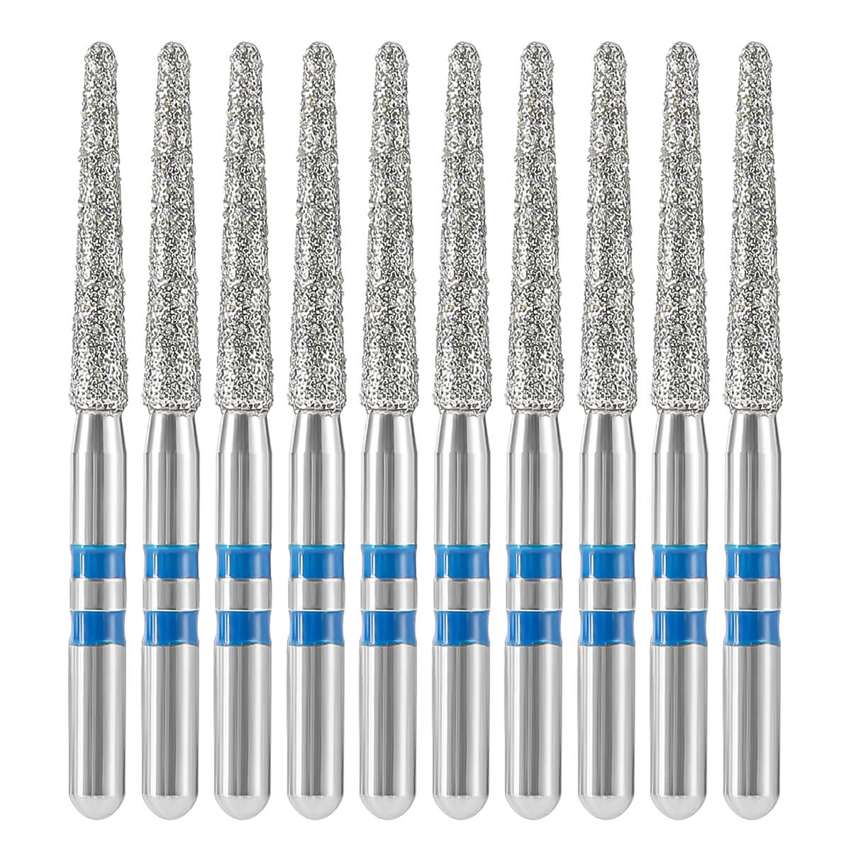 Dental Diamond Burs ZTR-12 (850-016M) for Zirconia/Ceramic Prep 10pcs/Box - pairaydental.com