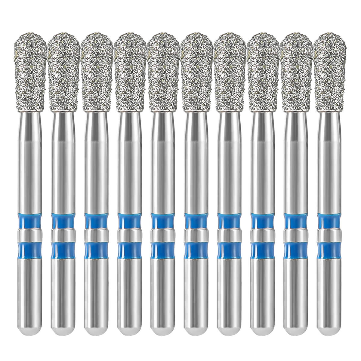 Dental Diamond Burs ZEX-21 (808R-021M) for Zirconia/Ceramic Prep 10pcs/Box - pairaydental.com