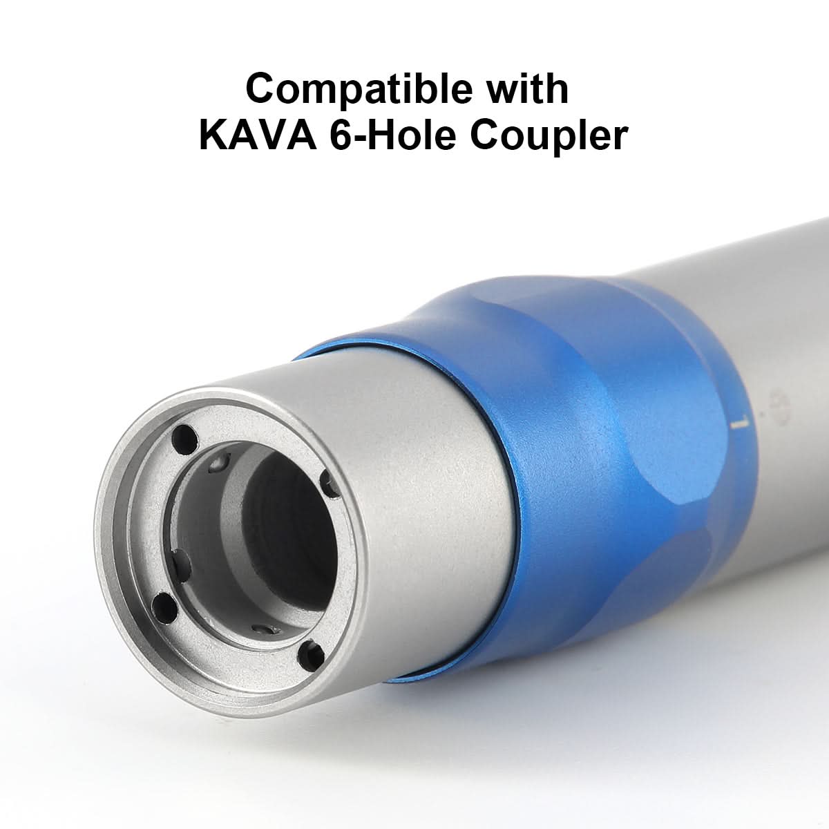 Dental Air Scaler Handpiece 6-hole Coupler with Fiber Optic 3 Power Levels 3 Tips - pairaydental.com