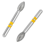 Dental Diamond Burs FG Cutting Zirconia Ceramic Z257-025EF (368-025EF) Round 10pcs/Box - pairaydental.com