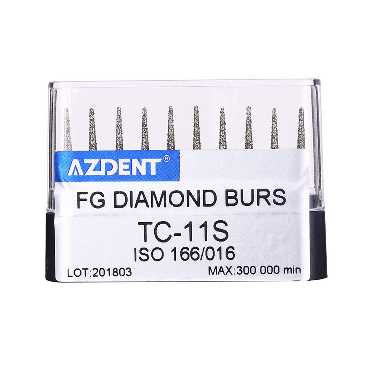 Dental Diamond Burs FG TC-11S Needle10pcs/Box - pairaydental.com