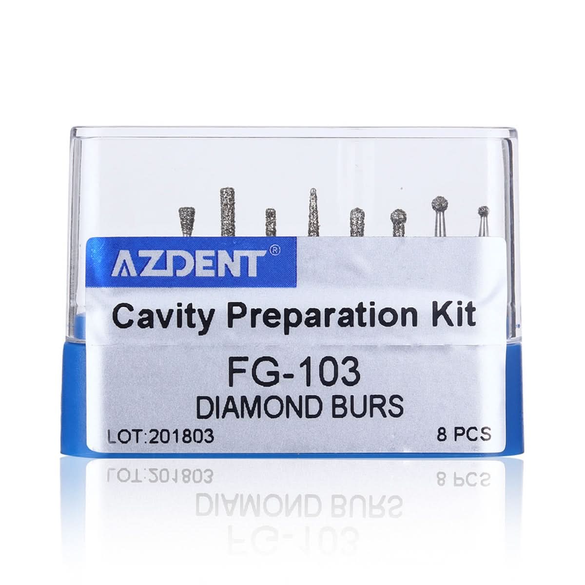 Dental Diamond Bur FG-103 Cavity Preparation Kit 8pcs/Kit - pairaydental.com