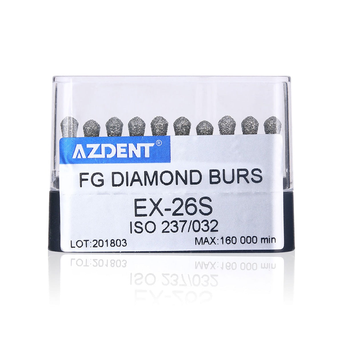 Dental Diamond Burs FG EX-26S End Cut 10pcs/Box - pairaydental.com